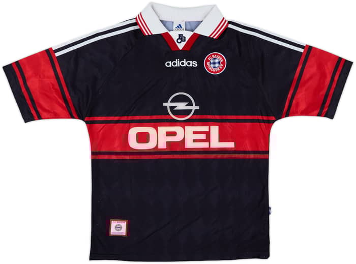 1997-99 Bayern Munich Home Shirt - 8/10 - (XL.Boys)