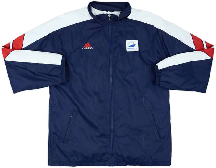 1998-00 England adidas France 98 Track Jacket - 7/10 - (M)