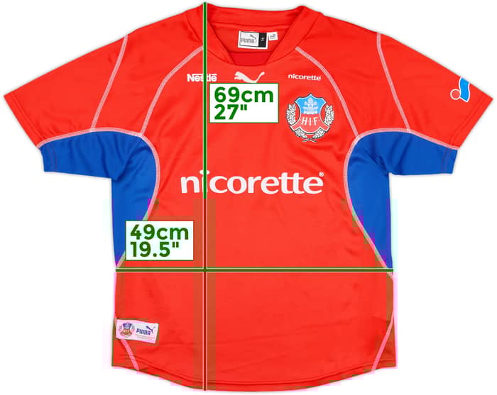 2002-03 Helsingborgs Home Shirt - 8/10 - (S)