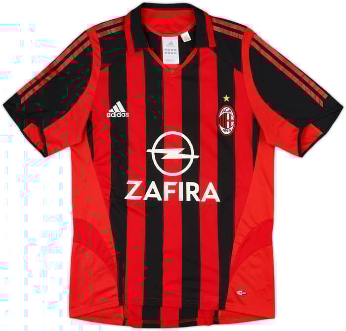 2005-06 AC Milan Home Shirt Pirlo #21 - 6/10 - (S)