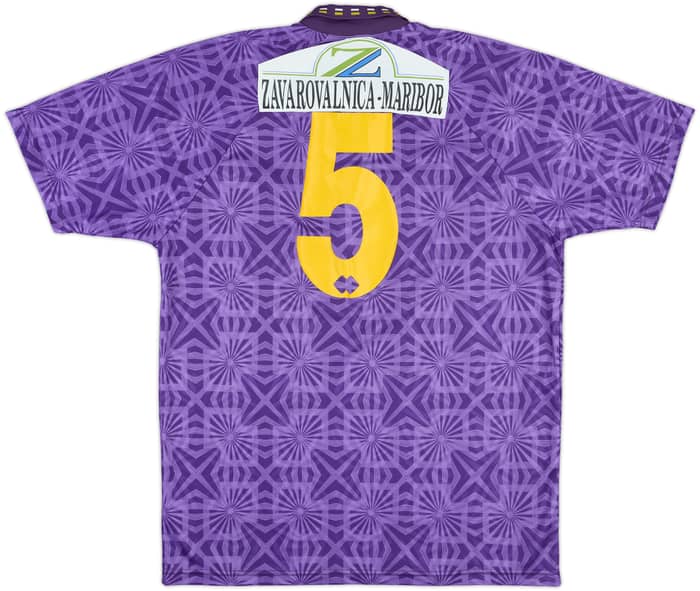 1993-94 NK Maribor Match Issue Home Shirt #5