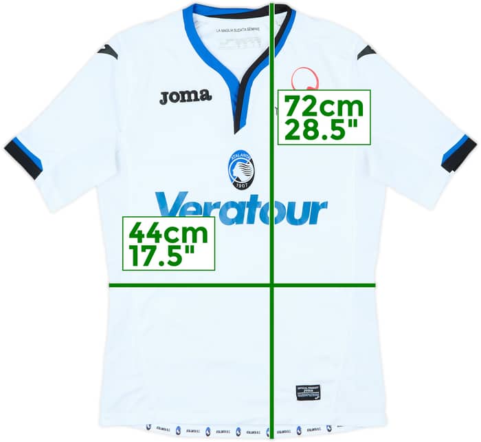 2017-18 Atalanta Away Shirt - 8/10 - (S)