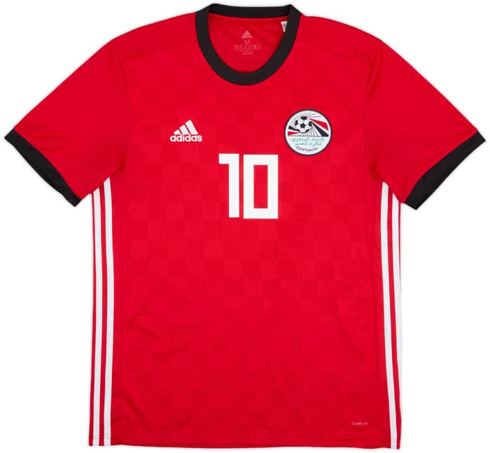 2018-19 Egypt Home Shirt Salah #10 - 10/10 - (M)