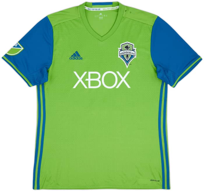2016-17 Seattle Sounders Home Shirt Dempsey #2 - 7/10 - (L)