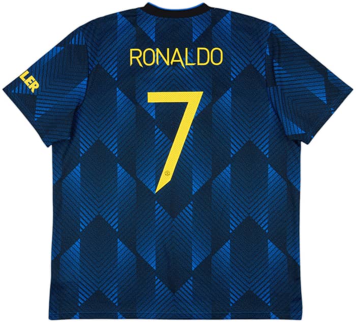 2021-22 Manchester United Third Shirt Ronaldo #7 - 10/10 - (XXL)