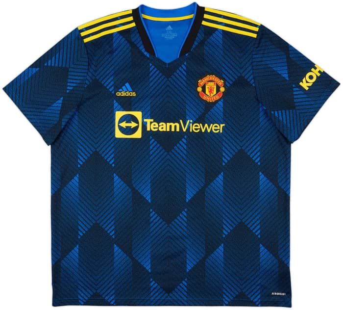 2021-22 Manchester United Third Shirt Ronaldo #7 - 10/10 - (XXL)