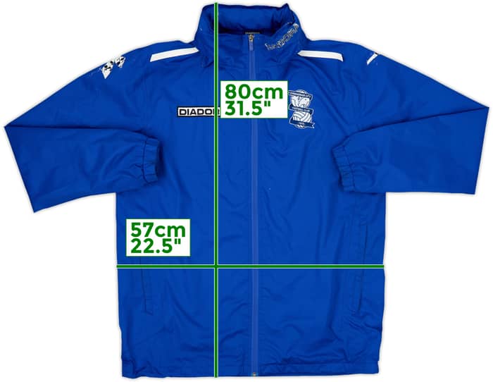 2013-14 Birmingham Diadora Hooded Rain Jacket - 5/10 - (M)