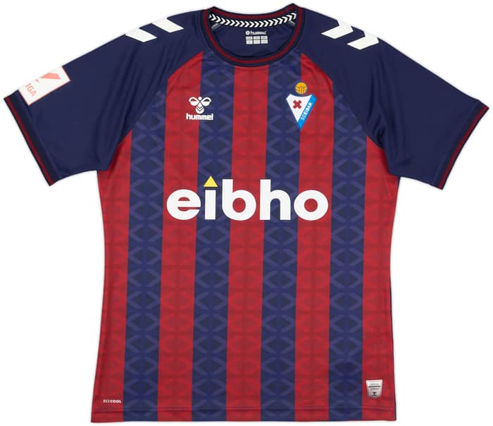 2023-24 Eibar Home Shirt Cristian #2 - 9/10 - (M)