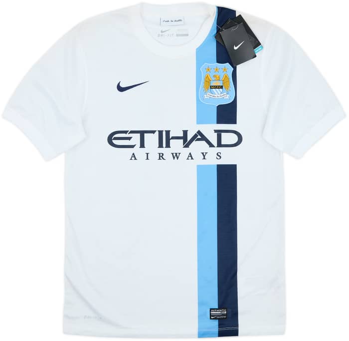 2013-14 Manchester City Third Shirt Kun Aguero #16 (S)