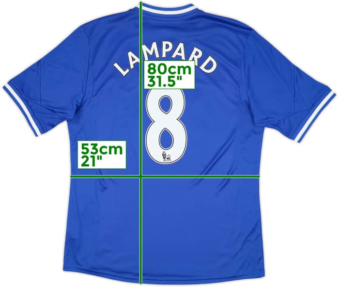 2013-14 Chelsea Home Shirt Lampard #8 (L)