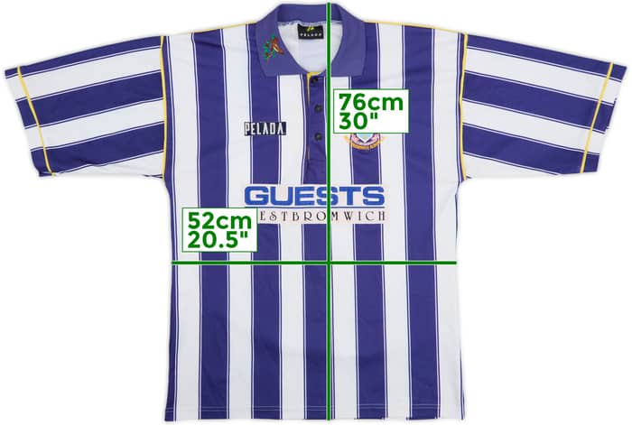 1994-95 West Brom Home Shirt - 8/10 - (L)