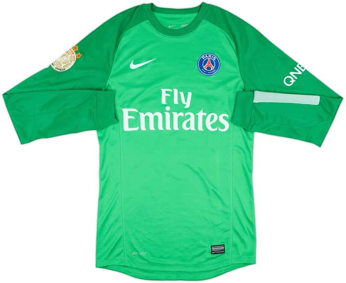 2013-14 Paris Saint-Germain Player Issue GK Shirt Sirigu #30 - 6/10 - (S)
