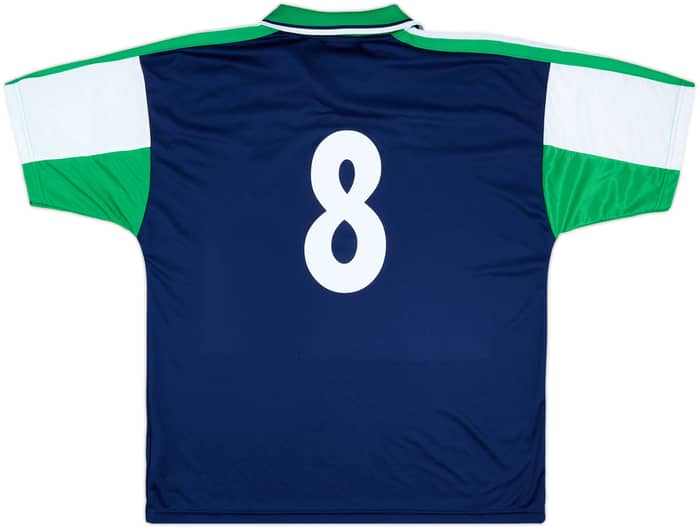 2000 Northern Ireland Match Issue Away Shirt #8 (Lennon)