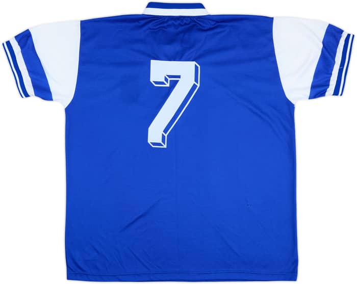 1997 Greece Match Issue Signed Home Shirt #7 (Zagorakis)