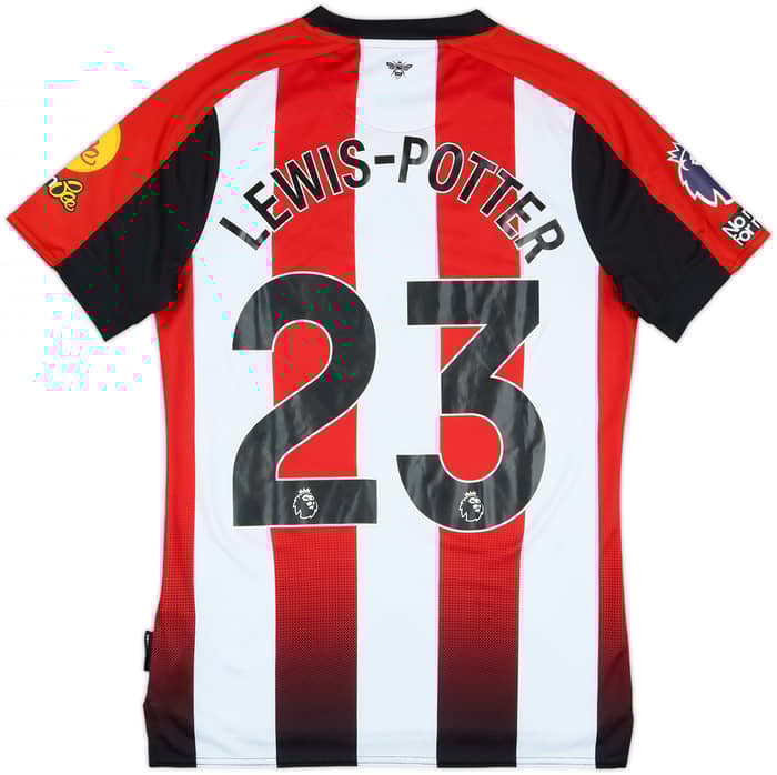 2024-25 Brentford Match Issue Home Shirt Lewis‑Potter #23