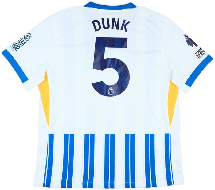 2024-25 Brighton Match Issue Home Shirt Dunk #5