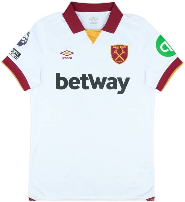 2024-25 West Ham Match Issue Third Shirt Ward-Prowse #8