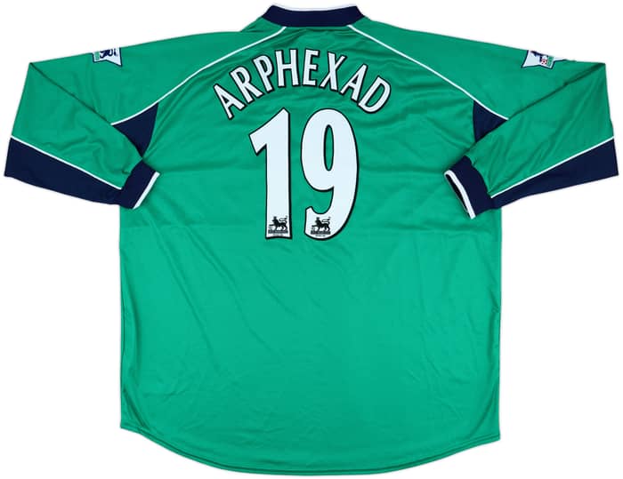 2000-02 Liverpool Match Issue GK Shirt Arphexad #19