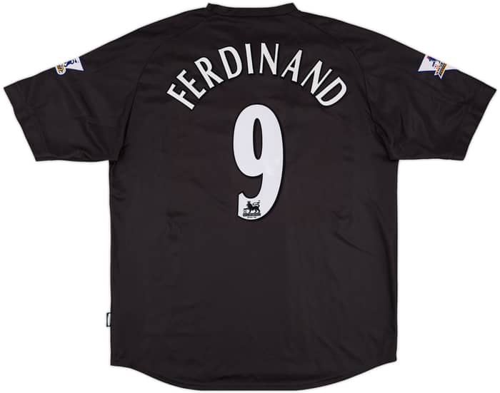 2003-04 Leicester Player Issue Away Shirt Ferdinand #9