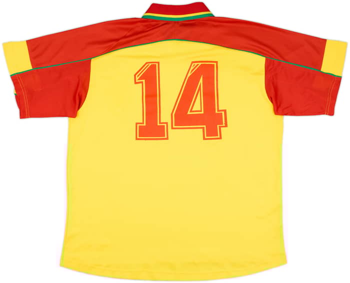2004-05 Guinea Match Issue Away Shirt #14 (Sylla)