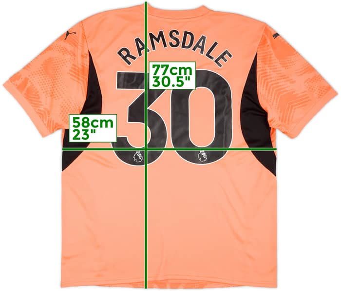 2024-25 Southampton GK Shirt Ramsdale #30 - 9/10 - (S)