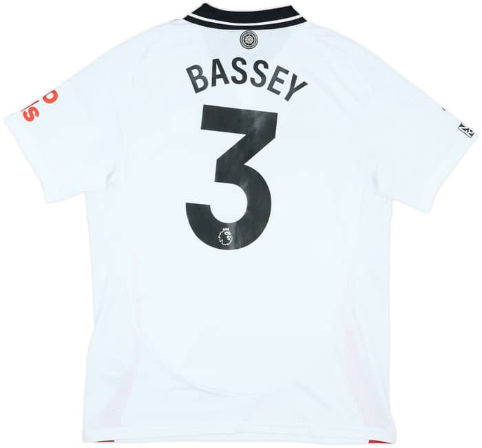 2024-25 Fulham Match Issue Home Shirt Bassey #3