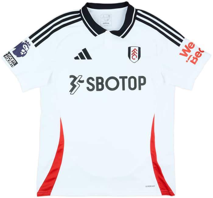 2024-25 Fulham Match Issue Home Shirt Bassey #3