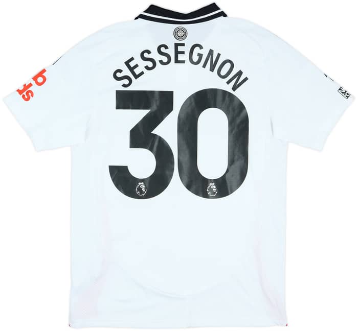 2024-25 Fulham Match Issue Home Shirt Sessegnon #30