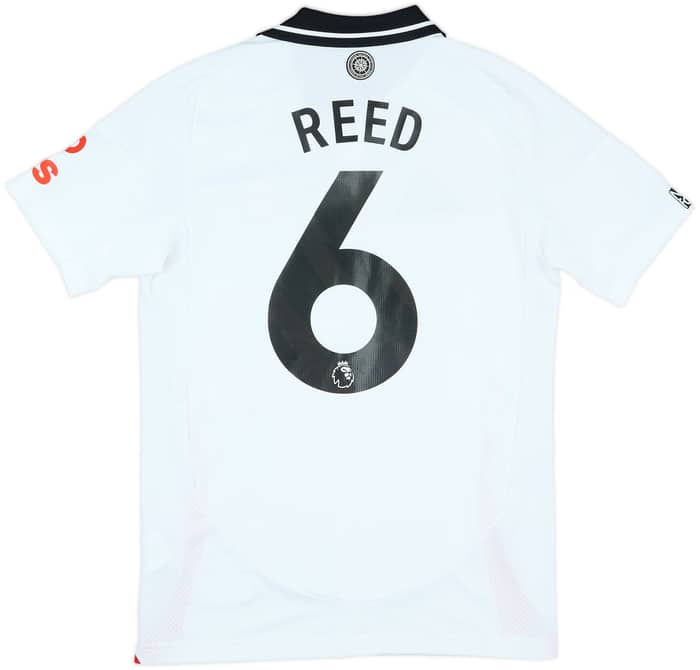 2024-25 Fulham Match Issue Home Shirt Reed #6