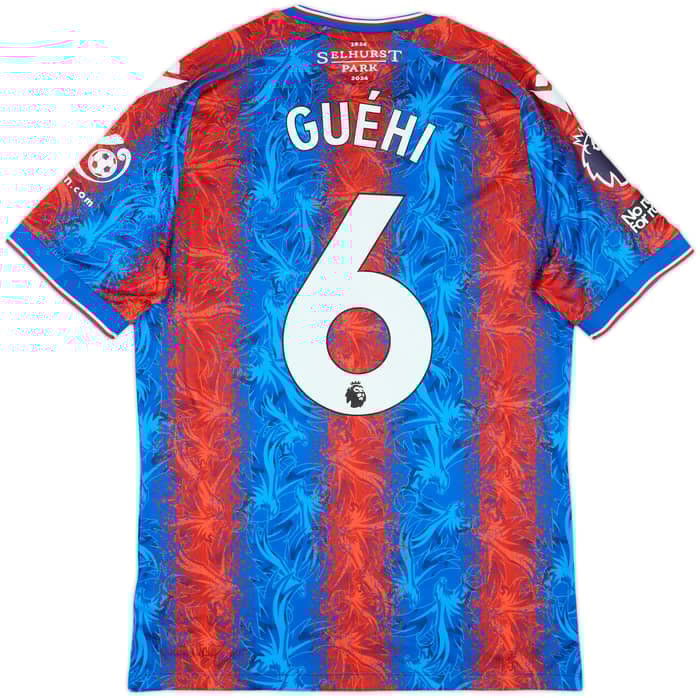 2024-25 Crystal Palace Match Issue Home Shirt Guehi #6