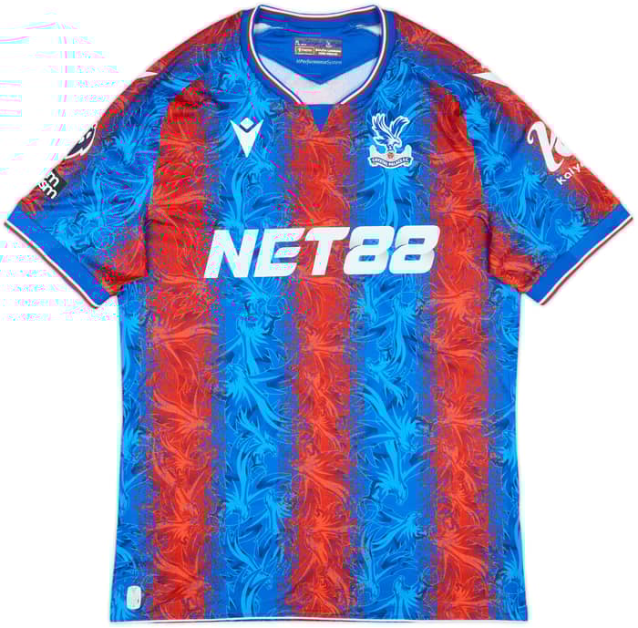 2024-25 Crystal Palace Match Issue Home Shirt Guehi #6