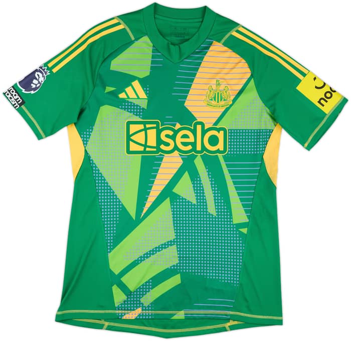 2024-25 Newcastle Match Issue GK Shirt Pope #22