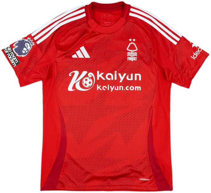 2024-25 Nottingham Forest Match Issue Home Shirt Gibbs-White #10