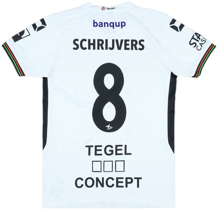 2024-25 OH Leuven Match Issue Home Shirt Schrijvers #8