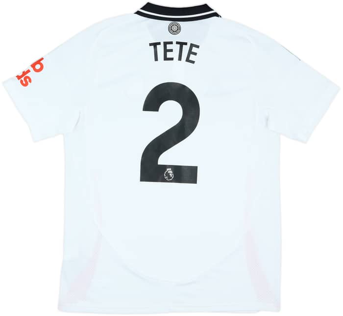 2024-25 Fulham Home Shirt Tete #2 - 9/10 - (L)