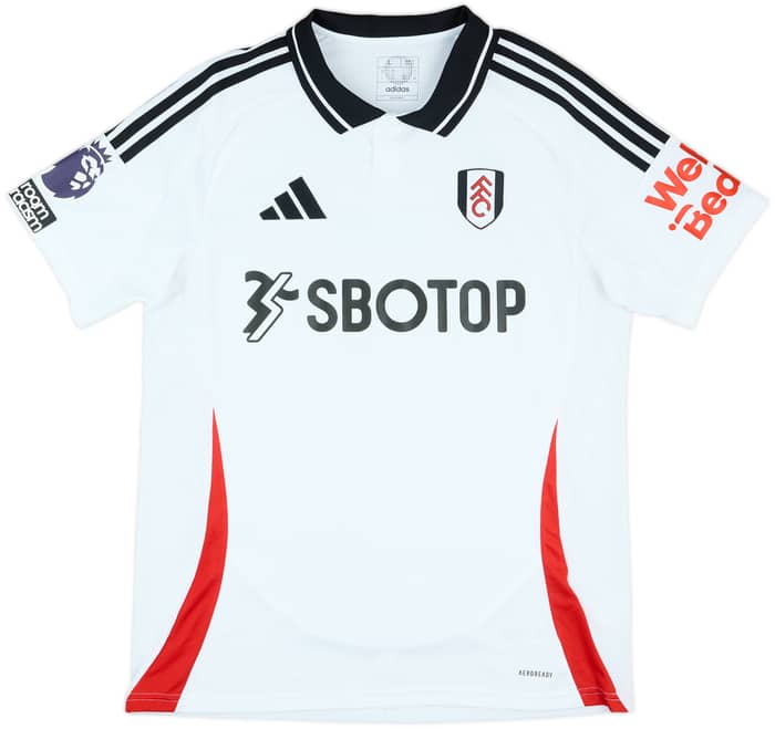 2024-25 Fulham Match Issue Home Shirt Bassey #3