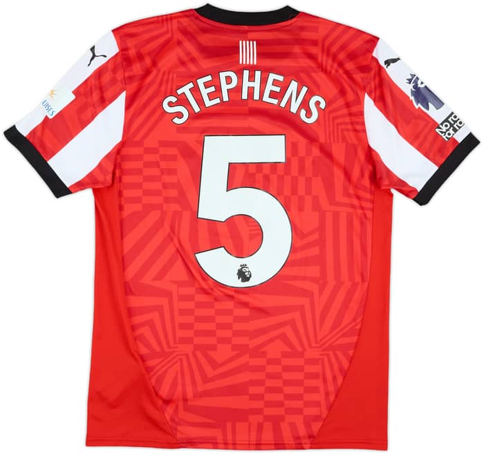 2024-25 Southampton Match Issue Home Shirt Stephens #5