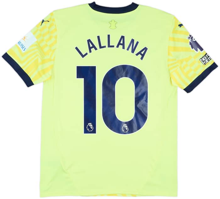 2024-25 Southampton Match Issue Away Shirt Lallana #10