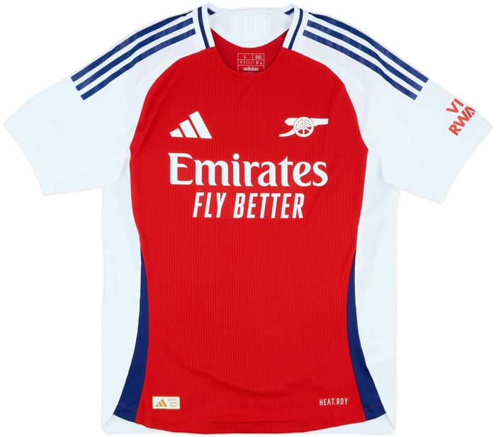 2024-25 Arsenal Match Issue Home Shirt Rekik #60