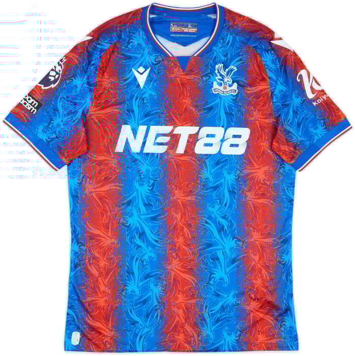 2024-25 Crystal Palace Match Issue Home Shirt Schlupp #15