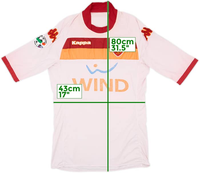 2009-10 Roma Away Shirt - 3/10 - (M)