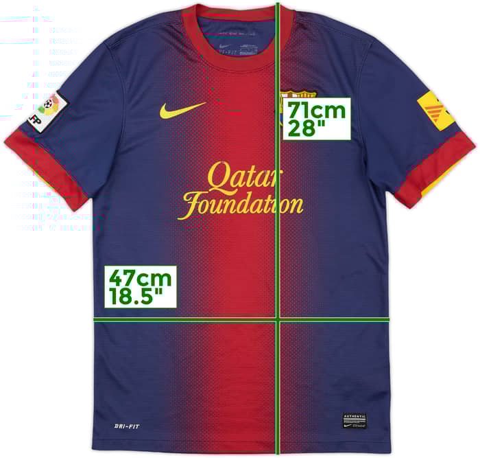 2012-13 Barcelona Home Shirt - 5/10 - (S)
