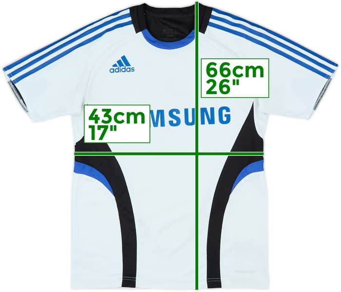 2008-09 Chelsea adidas Formotion Training Shirt - 6/10 - (XL.Boys)