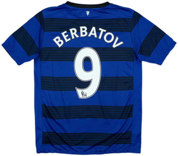 2011-13 Manchester United Away Shirt Berbatov #9 - 6/10 - (XL.Boys)