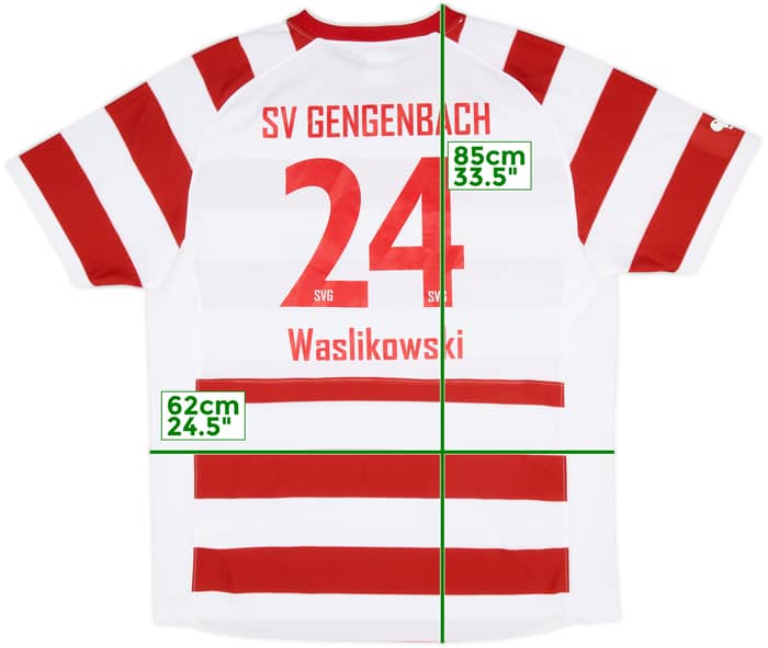 2011-12 Gengenbach Home Shirt Waslikowski #24 - 7/10 - (XL)