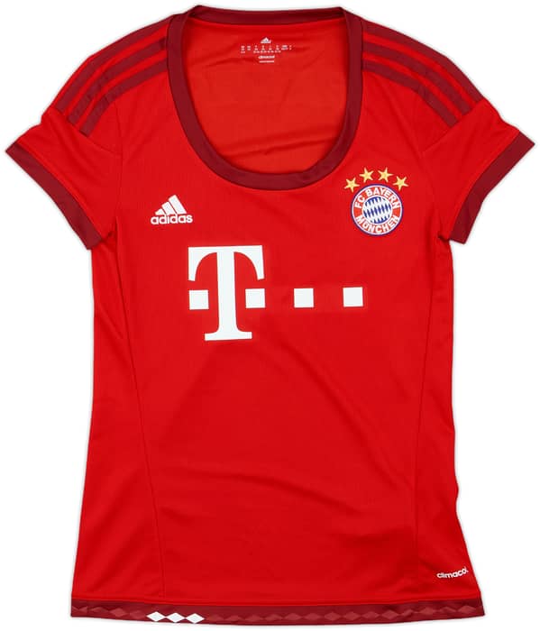 2015-16 Bayern Munich Home Shirt - 10/10 - (Women's XS)