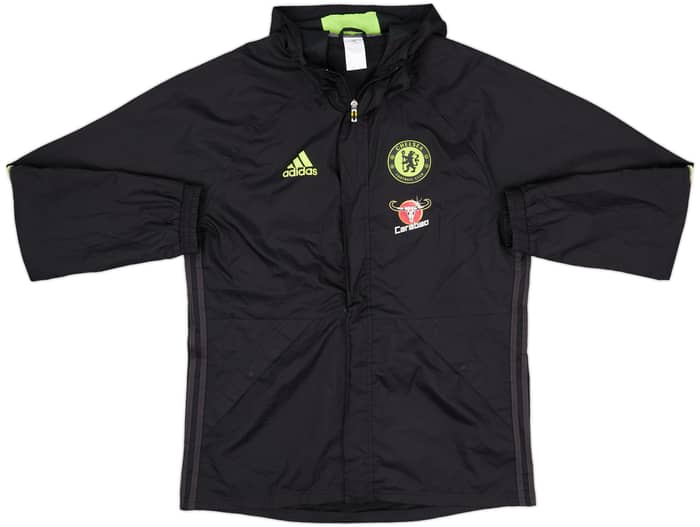 2016-17 Chelsea adidas Hooded Track Jacket - 6/10 - (L)