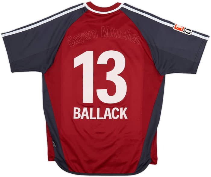 2002-03 Bayern Munich Home Shirt Ballack #13 - 4/10 - (S)