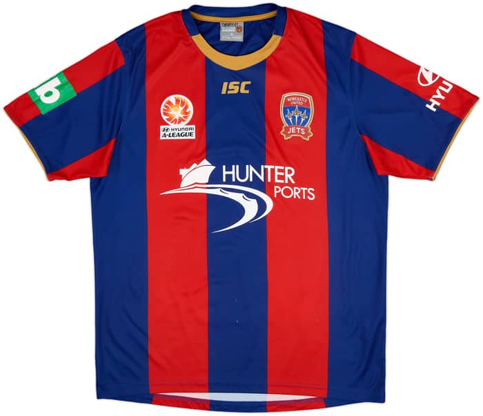 2011-13 Newcastle United Jets Home Shirt - 7/10 - (XL)