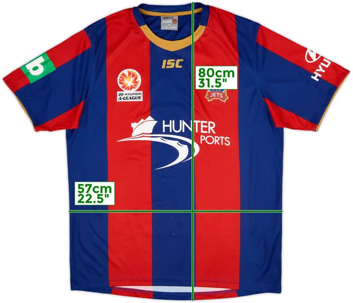 2011-13 Newcastle United Jets Home Shirt - 7/10 - (XL)